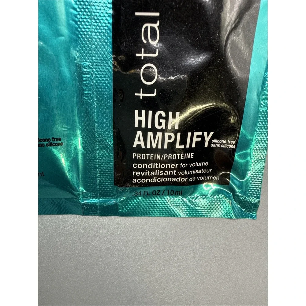 MATRIX TOTAL RESULTS AMPLIFY VOLUME SHAMPOO CONDITIONER .34OZ SAMPLE /PACK OF 5